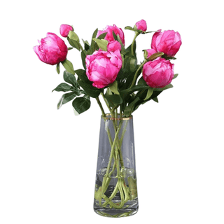 1 Pezzo Fiore Finto Diversi Colori Materiale Panno Seta Morbido Lunghezza 48cm Arredamento-INTERIOR DREAM DESIGN