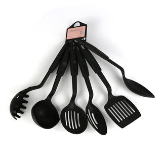 Set 6 Utensili Cucina Paletta Cucchiaio Padelle Anti Aderenti