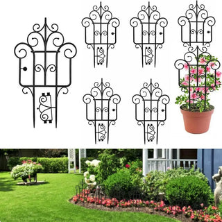 2 Pezzi Divisorio Giardino Piante Esterno Decorazione Arredamento Per Piante Giardinaggio Casa - INTERIOR DREAM DESIGN