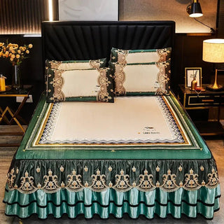 3 Pezzi Set Lenzuolo 2 Federe Tessuto Morbido Fresco Estivo Colorato Diverse Fantasie Tessili Arredo Camera-INTERIOR DREAM DESIGN