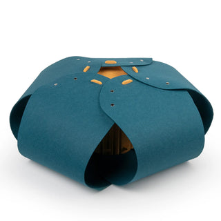 3in1 Tiragraffi Tunnel Gatto Diversi Colori Montabile Verde Petrolio Azzurro - INTERIOR DREAM DESIGN