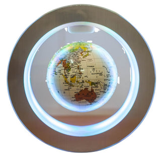 Mappa Mondo LED Galleggiante Magnetico Anti Gravità EU