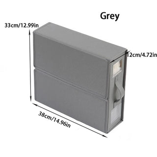 Organizer Camera Da Letto Materiale Tessuto Diverse Colorazioni Salva Spazio Pieghevole-INTERIOR DREAM DESIGN