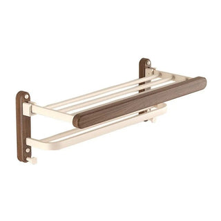 Accessori Bagno Alluminio Legno Colore Beige Marrone Diversi Modelli-INTERIOR DREAM DESIGN