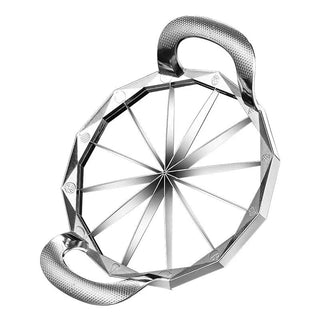 Affettatrice Grandi Dimensioni Colore Argento Acciaio Inossidabile Cucina Casa-INTERIOR DREAM DESIGN