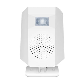 Allarme esterno Sicurezza Bianco Sensore Movimento Infrarossi Riconoscimento Vocale-INTERIOR DREAM DESIGN