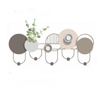 Appendi Abiti Materiale Ferro Design Moderno Arredo Casa Decorazione Parete Appendi Abiti Porta Oggetti-INTERIOR DREAM DESIGN