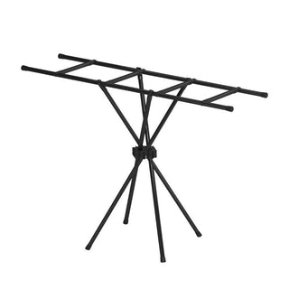 Appendiabiti Acciaio Utile Resistente Abiti Asciugare Decorazioni Casa Nero Bianco-INTERIOR DREAM DESIGN