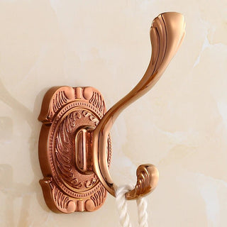 Appendiabiti Alluminio Diversi Colori Gancio Parete Adesivo Senza Perforazione Adatto Salotto Casa Elegante-INTERIOR DREAM DESIGN