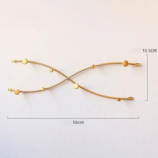 Appendiabiti Da Parete Moderno Per Soggiorno Camera Da Letto Decorativo-INTERIOR DREAM DESIGN