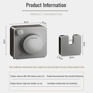 Appendiabiti Estendibile Filo Lungo Utile Plastica Diversi Colori Decorazione Casa-INTERIOR DREAM DESIGN