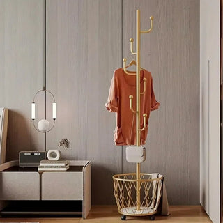 Appendiabiti Moderni Organizzatore Metallo Appendiabiti Piedi Decorazione Casa-INTERIOR DREAM DESIGN