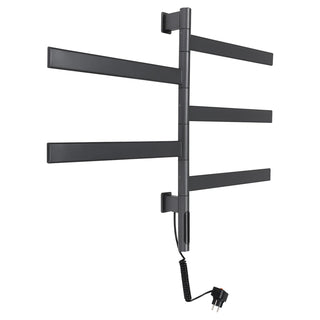 Asciugatrice Elettrica Muro Riscaldante LED Touch Display Rotante Asciugamani-INTERIOR DREAM DESIGN