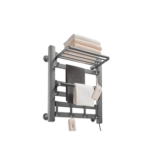 Asciugatrice Intelligente Elettronica Acciaio Bagno Utile Resistente Grigio Asciugamano-INTERIOR DREAM DESIGN