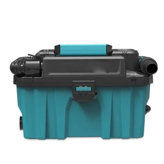 Aspirapolvere Colore Verde Acqua Capacità 2 Litri Batteria Ricaricabile Pulizia Elettrodomestici Casa-INTERIOR DREAM DESIGN