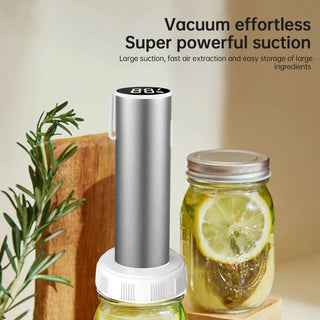 Aspiratore Aria Sigillante Sottovuoto Alimentatore Accessori Inclusi Colore Argento-INTERIOR DREAM DESIGN
