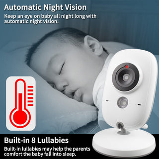 Baby Monitor Compatto Controllo Sicuro 3,2 Pollici - INTERIOR DREAM DESIGN