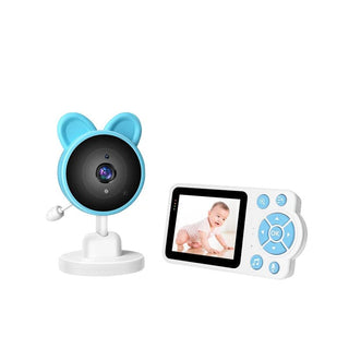 Baby Monitor Wireless Batteria Ricaricabile Sicurezza Bambini Casa Camera Letto Display-INTERIOR DREAM DESIGN