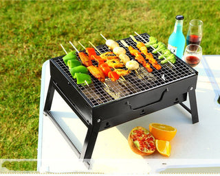 Barbecue Carbone Portatile Pieghevole Ideale Campeggio Giardino - INTERIOR DREAM DESIGN