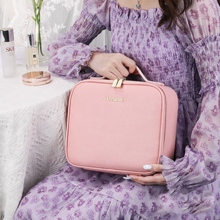 Beauty Case Portatile Specchio Grande Capacità Casa Viaggio - INTERIOR DREAM DESIGN