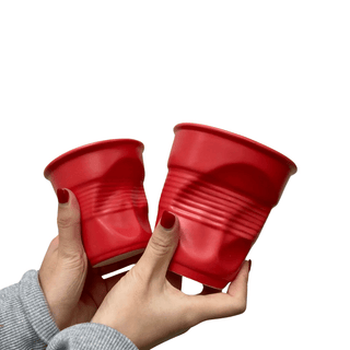 Bicchiere Modello Bicchiere Piegato Diverse Colorazioni Decorazione Moderna Design Creativo-INTERIOR DREAM DESIGN