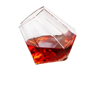 Bicchiere Vetro Calice Design Creativo Whisky Creativo Elegante Drink Accessori Cucina - INTERIOR DREAM DESIGN