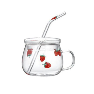 Bicchieri Design Con Fragole Resistente Al Calore Materiale Vetro Design Creativo Arredo Cucina-INTERIOR DREAM DESIGN