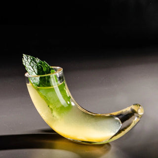 Bicchieri Piccole Dimensioni Shot Forma Irregolare Vetro 30ml Casa Cucina-INTERIOR DREAM DESIGN