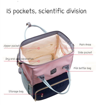 Borsa Maternità Mamma Neonato Tasche Pannolini Accessori - INTERIOR DREAM DESIGN