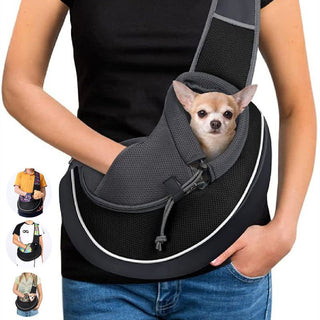 Borsa Trasportino Cani Gatti Tracolla Comoda Traspirante Portatile - INTERIOR DREAM DESIGN