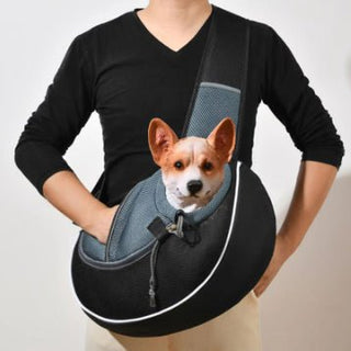Borsa Trasportino Cani Gatti Tracolla Comoda Traspirante Portatile - INTERIOR DREAM DESIGN