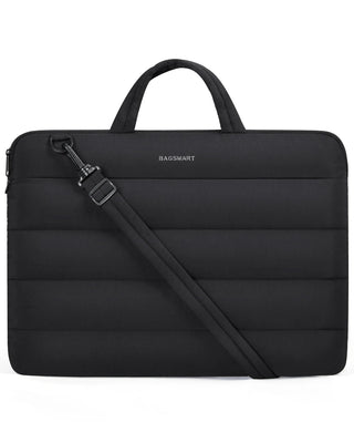 Borsa Viaggio Computer Rosa Nera Tracolla Comoda Morbida Utile Resistente Impermeabile-INTERIOR DREAM DESIGN