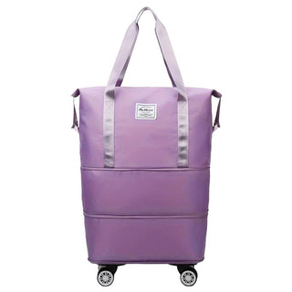 Borsa Viaggio Pieghevole Multifunzionale Grande Capacità Impermeabile Ruote Omnidirezionali - INTERIOR DREAM DESIGN
