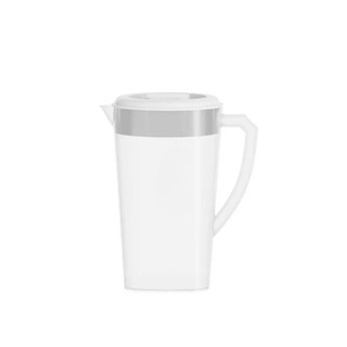 Brocca Materiale Plastica Colore Nero Bianco Grandi Capacità Contenitore Resistente Al Calore-INTERIOR DREAM DESIGN