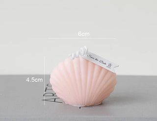 Candela Forma Conchiglia Piccola Profumata Simpatica Stile Decorazioni Casa Diversi Colori-INTERIOR DREAM DESIGN