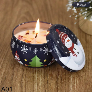 Candele Profumate Vari Disegni Con Tappo Piccole Dimensione Adatta Al Natale Decorazione Casa - INTERIOR DREAM DESIGN