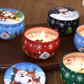 Candele Profumate Vari Disegni Con Tappo Piccole Dimensione Adatta Al Natale Decorazione Casa - INTERIOR DREAM DESIGN