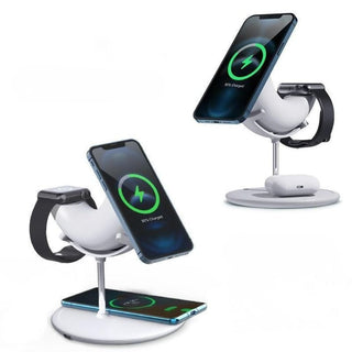 Caricatore Wireless Magnetico Multifunzione 15W Indicatore LED - INTERIOR DREAM DESIGN
