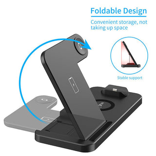 Caricatore Wireless Multifunzione Pieghevole Verticale Ricarica Veloce - INTERIOR DREAM DESIGN