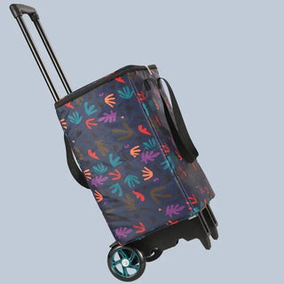 Carrellino Spesa Diversi Modelli Fantasiosi Colorati Utile Resistente Ruote Piccole Carrellino Smontabile-INTERIOR DREAM DESIGN