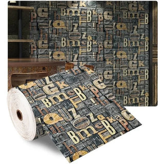 Carta Da Parati Autoadesiva 3D Decorazione Impermeabile Soggiorno Camera Letto Accessori Casa - INTERIOR DREAM DESIGN