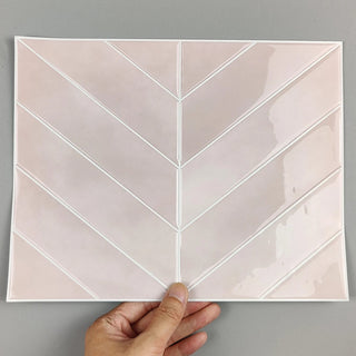 Carta Parati Diversi Colori Pastello Effetto Lucido Piastrelle Arredamento Casa-INTERIOR DREAM DESIGN