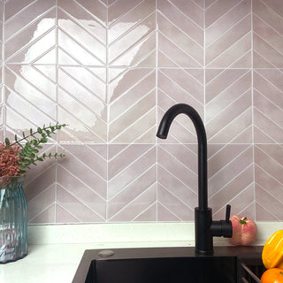 Carta Parati Diversi Colori Pastello Effetto Lucido Piastrelle Arredamento Casa-INTERIOR DREAM DESIGN