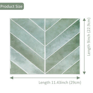 Carta Parati Diversi Colori Pastello Effetto Lucido Piastrelle Arredamento Casa-INTERIOR DREAM DESIGN