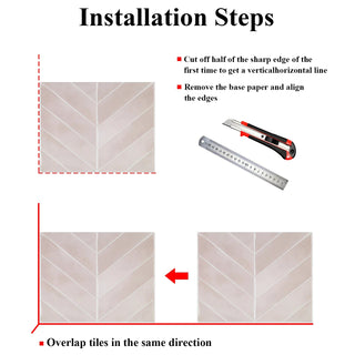 Carta Parati Diversi Colori Pastello Effetto Lucido Piastrelle Arredamento Casa-INTERIOR DREAM DESIGN