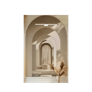 Carta Parati Effetto Ottico Colore Beige Tessuto Adesivo Illusivo Parete Muro Moderno Decorazione-INTERIOR DREAM DESIGN