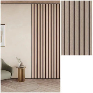 Carta Parati Soffitto Casa Impermeabile Fantasia Righe Diversi Colori Tonalità Neutre Marrone-INTERIOR DREAM DESIGN