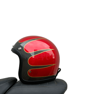 Casco Diversi Colori Diverse Misure Motocicli Resistente Utile Colorato Viaggio Stile Vintage-INTERIOR DREAM DESIGN