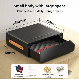 Cassaforte Sicurezza Protezione Casa Oggetti Valore Codice Numerico Impronta Digitale-INTERIOR DREAM DESIGN