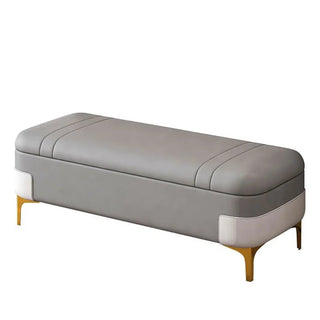 Cassapanca Materiale Ecopelle Diverse Colorazioni Arredo Casa Cassapanca Porta Oggetti Resistente-INTERIOR DREAM DESIGN